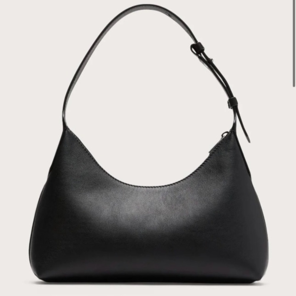 Banana Republic  Leather Crescent Shoulder Bag